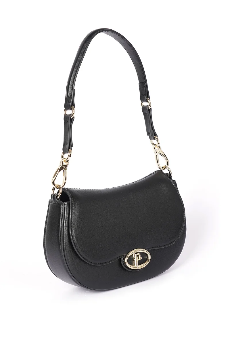 كابلي حقيبة يد مستطيلة بتصميم الساتشل