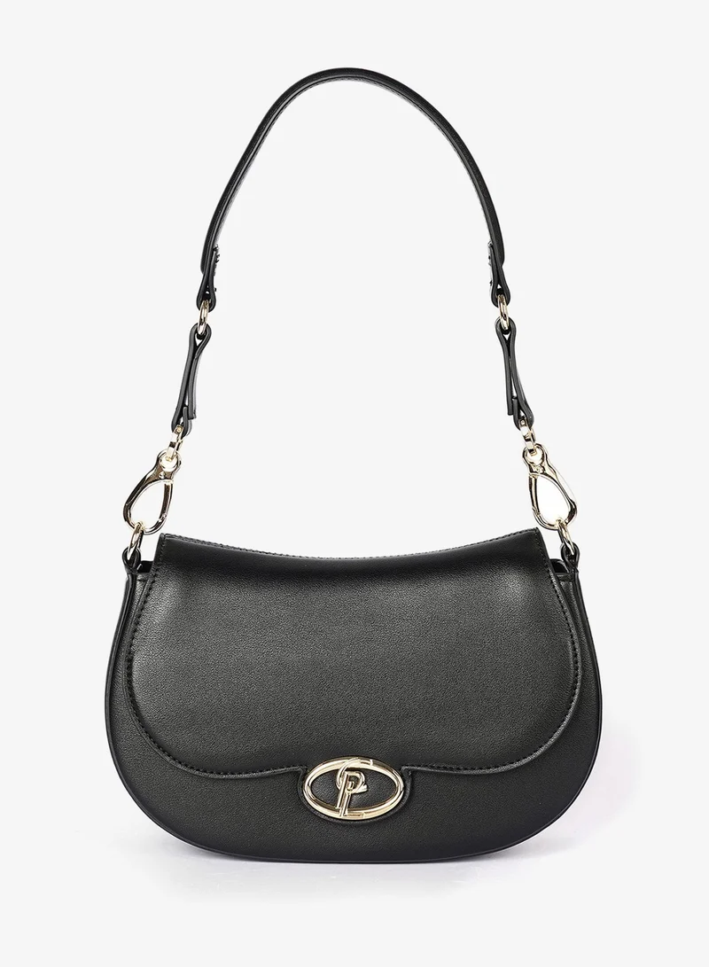 كابلي حقيبة يد مستطيلة بتصميم الساتشل