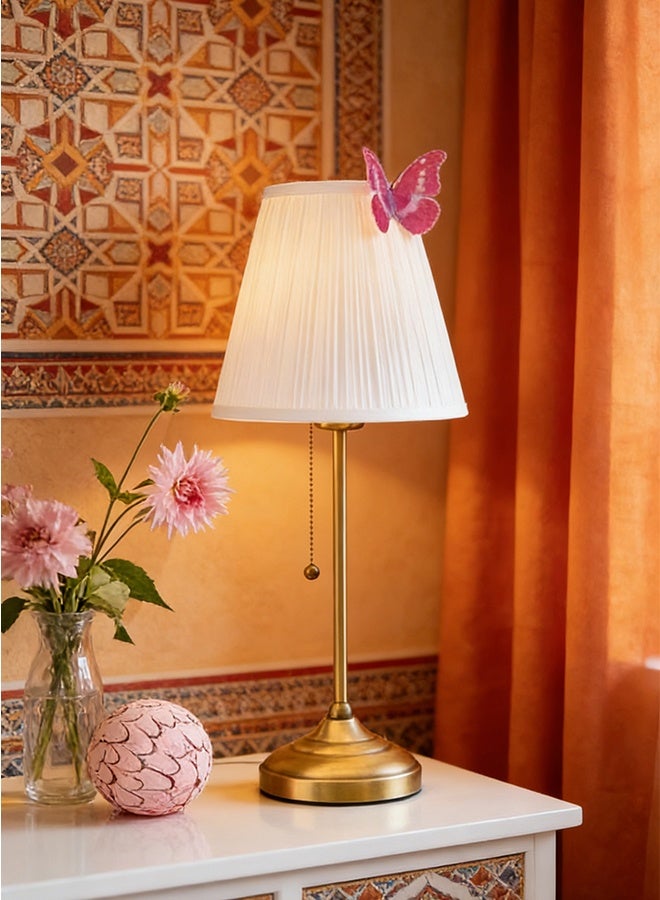 DIDA Table Lamp warm lightning metal White/Gold 55cm - Image 1