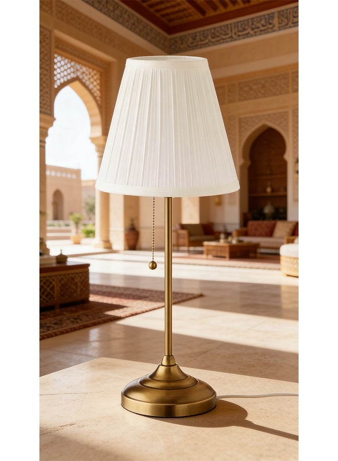 DIDA Table Lamp warm lightning metal White/Gold 55cm - Image 4