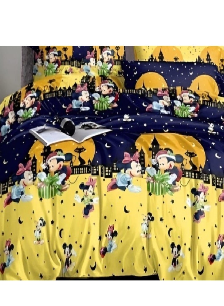 Cotton Baby Bed Sheet Set 6 Pieces 240*240 - Image 2