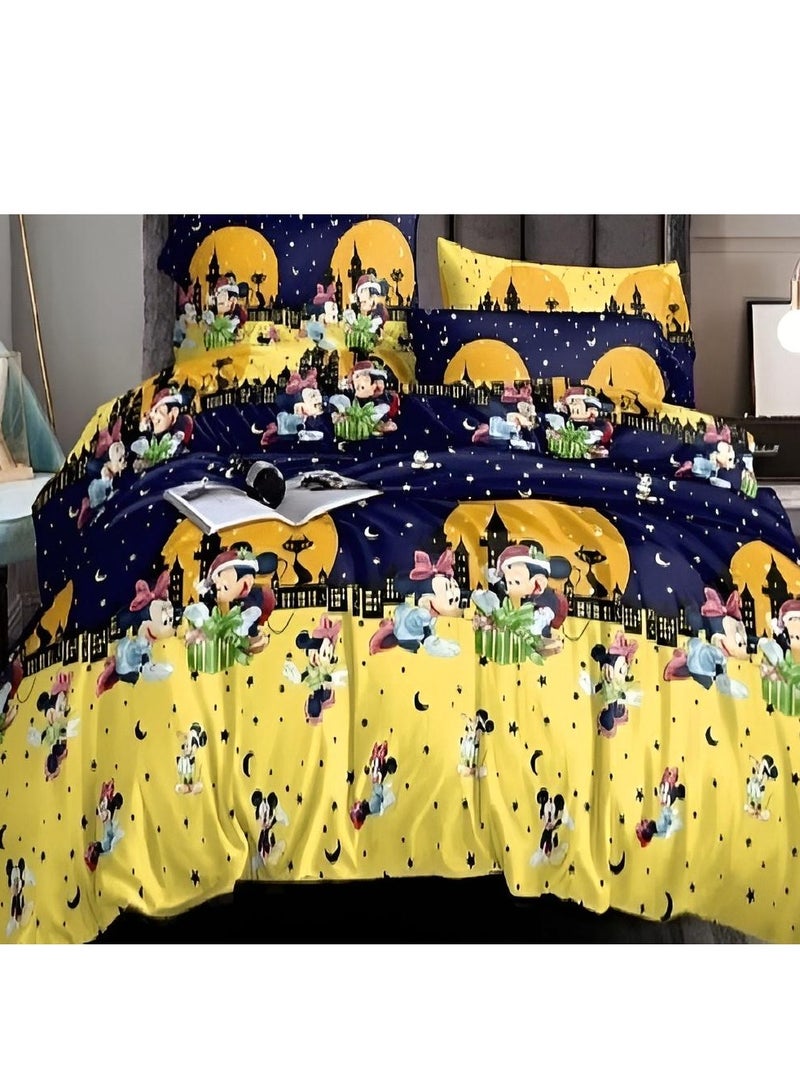Cotton Baby Bed Sheet Set 6 Pieces 240*240 - Image 3