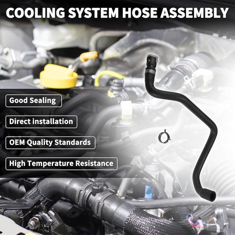 TUCKBOLD Cooling System Hose Assembly for Ford C-MAX and Focus - Engine Coolant Overflow Hose - Image 2