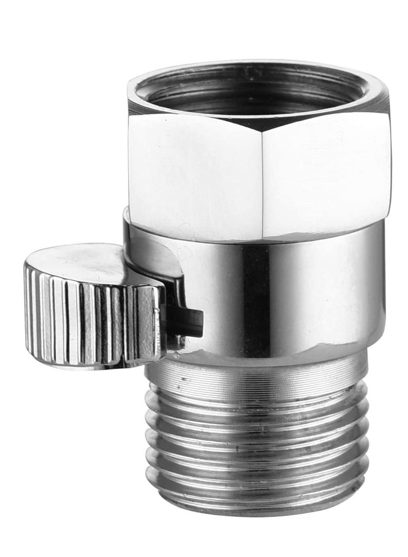 Excefore Shower On Off Valve, Brass Shower Head Hose Adapter, Faucet Diverter Compression Shut Off Valve 1/2, KES Shower Shut Off Valve  - Image 1