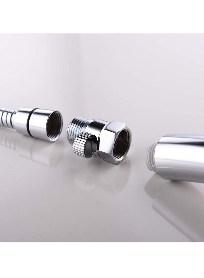 Excefore Shower On Off Valve, Brass Shower Head Hose Adapter, Faucet Diverter Compression Shut Off Valve 1/2, KES Shower Shut Off Valve  - Image 4