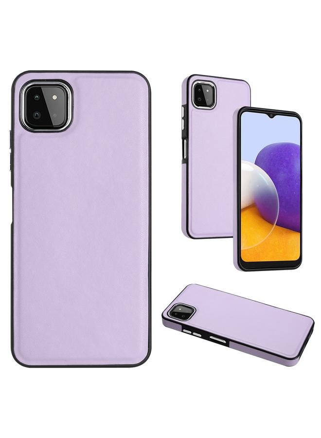 اس-توب جراب لهاتف Samsung Galaxy A22 5G مصنوع من الجلد بتغطية كاملة - Image 1