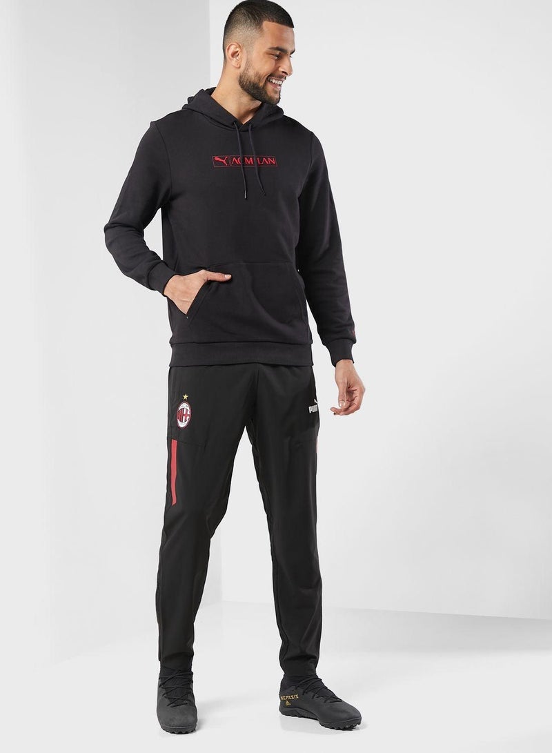 PUMA Ac Milan Prematch Woven Sweatpants - Image 2