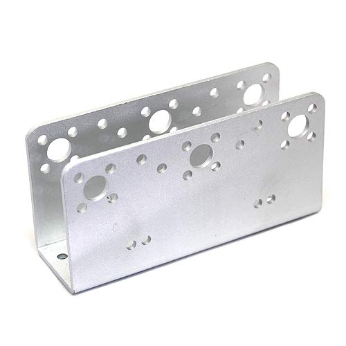Generic sb components Aluminum alloy U-shaped bracket, bracket for connecting robot electronic modules with its leg parts/Gear bracket/t/Robot accessories/DIY module  - Image 1