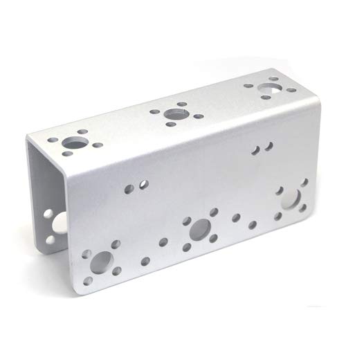 Generic sb components Aluminum alloy U-shaped bracket, bracket for connecting robot electronic modules with its leg parts/Gear bracket/t/Robot accessories/DIY module  - Image 2