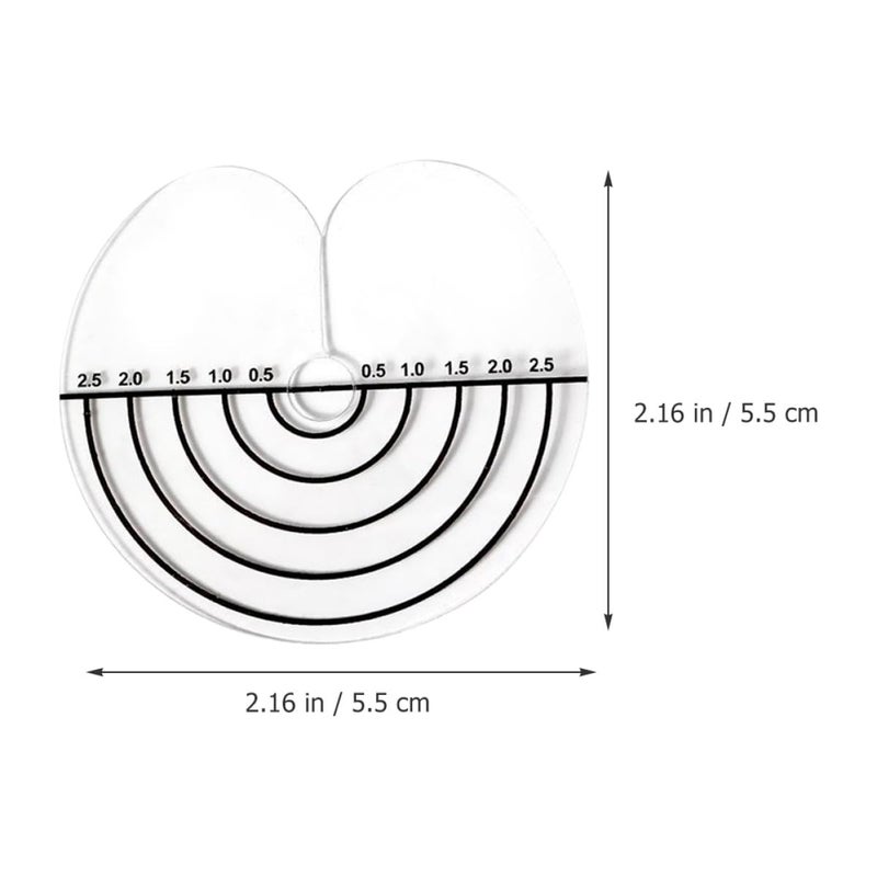50pcs Heat Shield Guards Hair Extension Pads with Scale Heat Protection Spacer for Salon Hair Bonding Tools - Image 2
