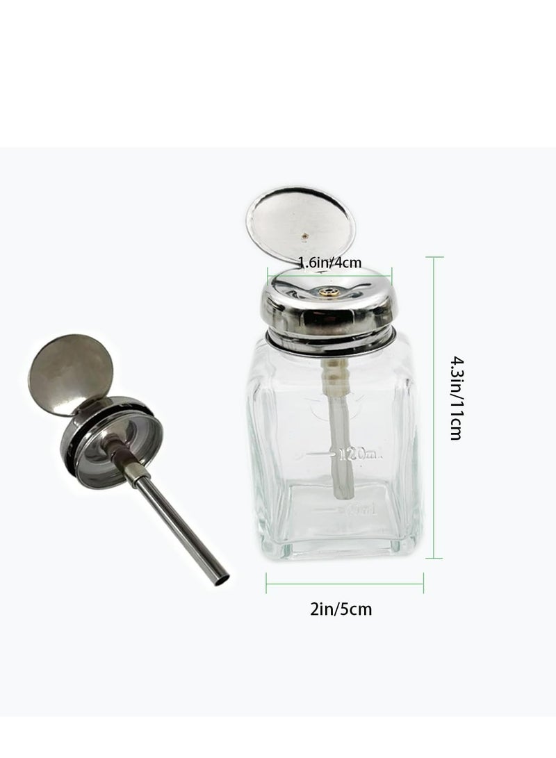 Oasisgalore Empty Glass Bottle: Designed has a normal capacity of 180ml.  - Image 2