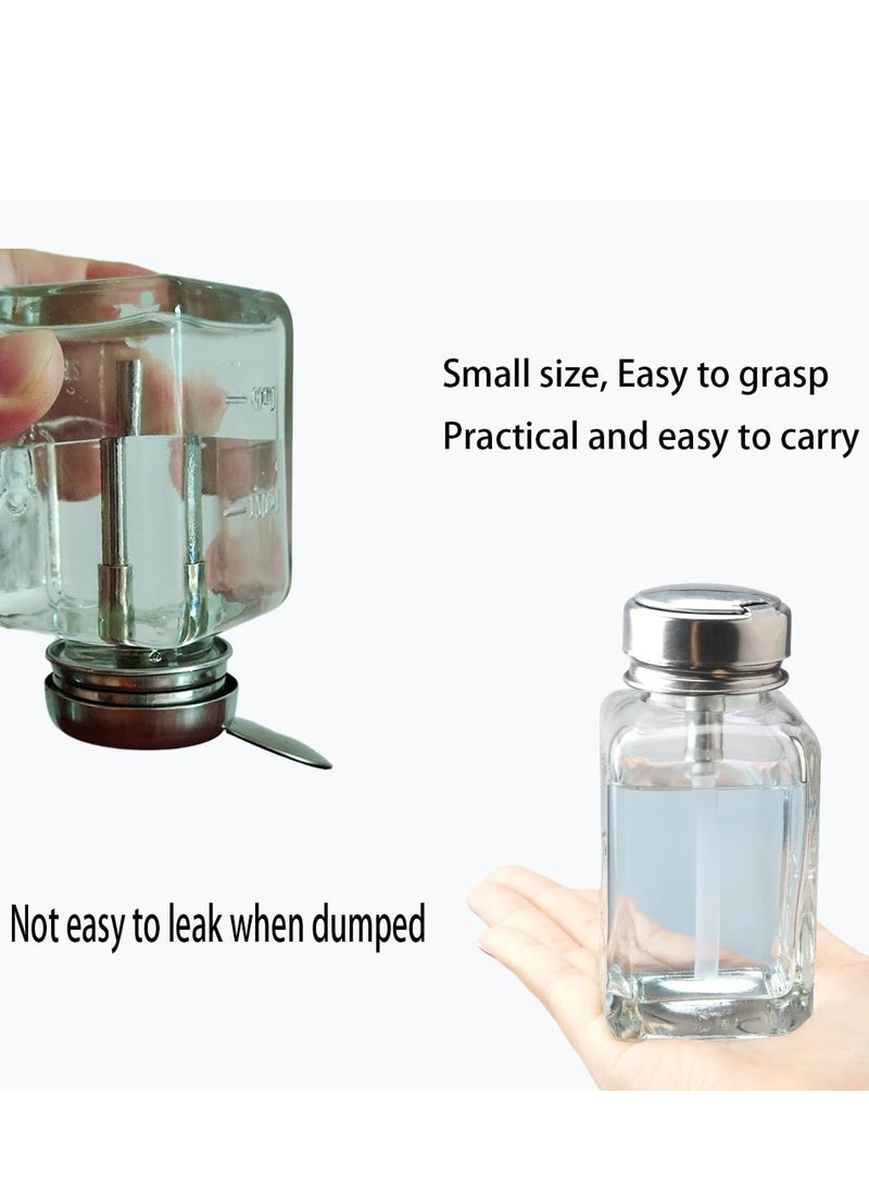 Oasisgalore Empty Glass Bottle: Designed has a normal capacity of 180ml.  - Image 5