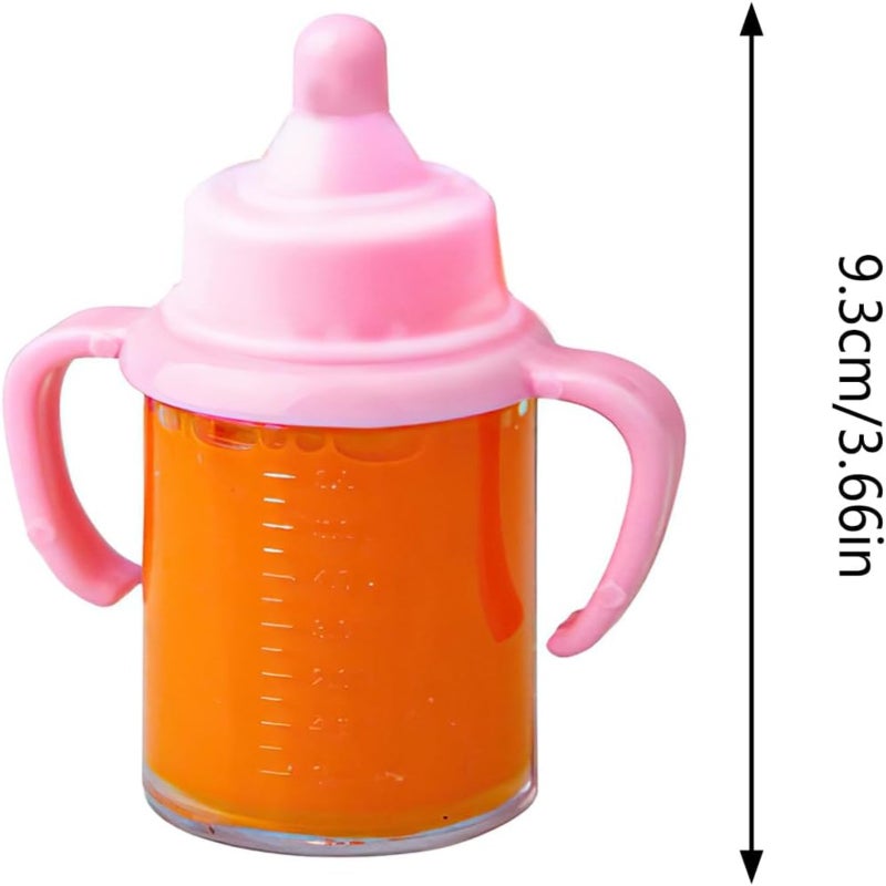 Children's simulated feeding role-playing toy set, magic feeding bottle, inverted liquid disappearing juice bottle (including feeding bottle, juice bottle, pacifier accessories, suitable for over 3 years old) - Image 5