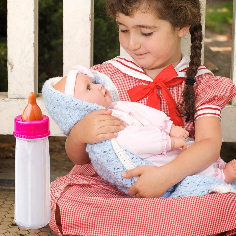 Children's simulated feeding role-playing toy set, magic feeding bottle, inverted liquid disappearing juice bottle (including feeding bottle, juice bottle, pacifier accessories, suitable for over 3 years old) - Image 3