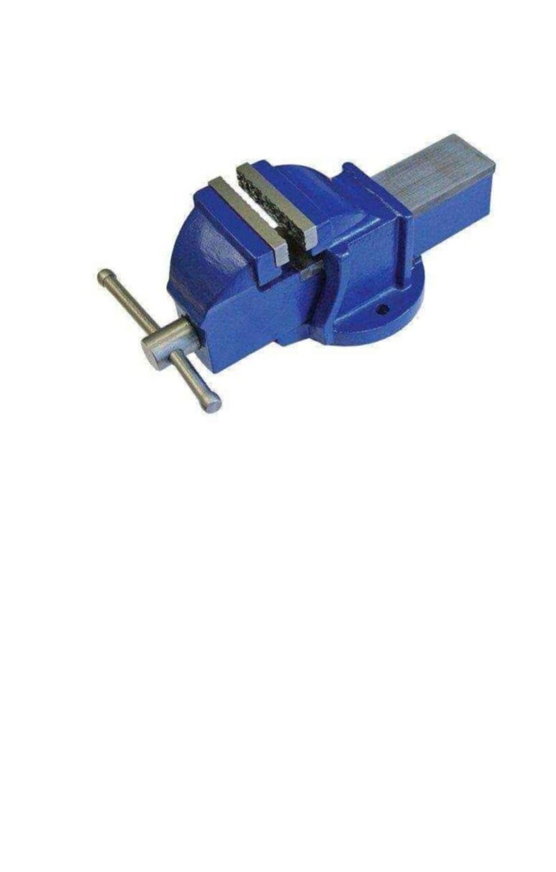 Meezan Bench Vice with Hardened Jaw Ideal for hammering chipping And other tough applicationsNo 1 Rigid And Robust  - Image 2