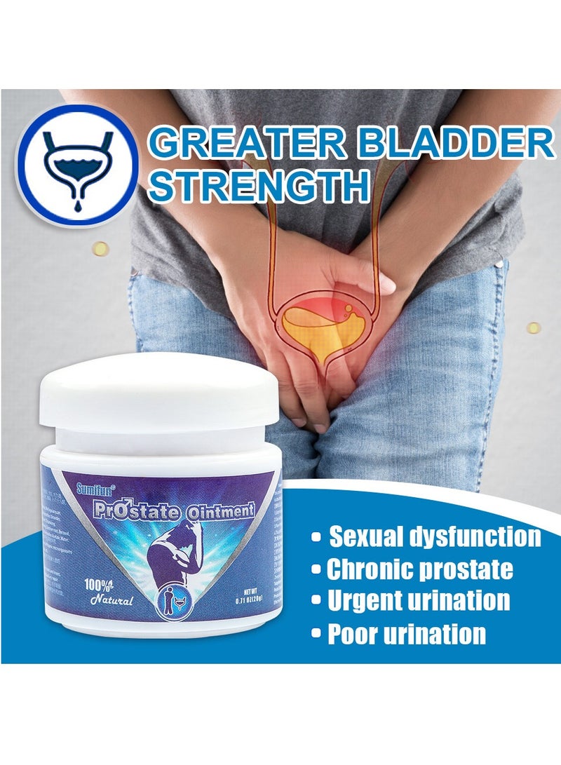 Sumifun 3-Pcs,100% Natural Prostate Ointment,Relieve Frequent Urination Improve Overall Prostate Health Cream For Male - Image 3