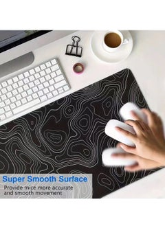 AULA Large Mouse Pad Extended Gaming Non-Slip Rubber Base Keyboard Mouse Pads 800 * 300 * 3mm  - Image 3