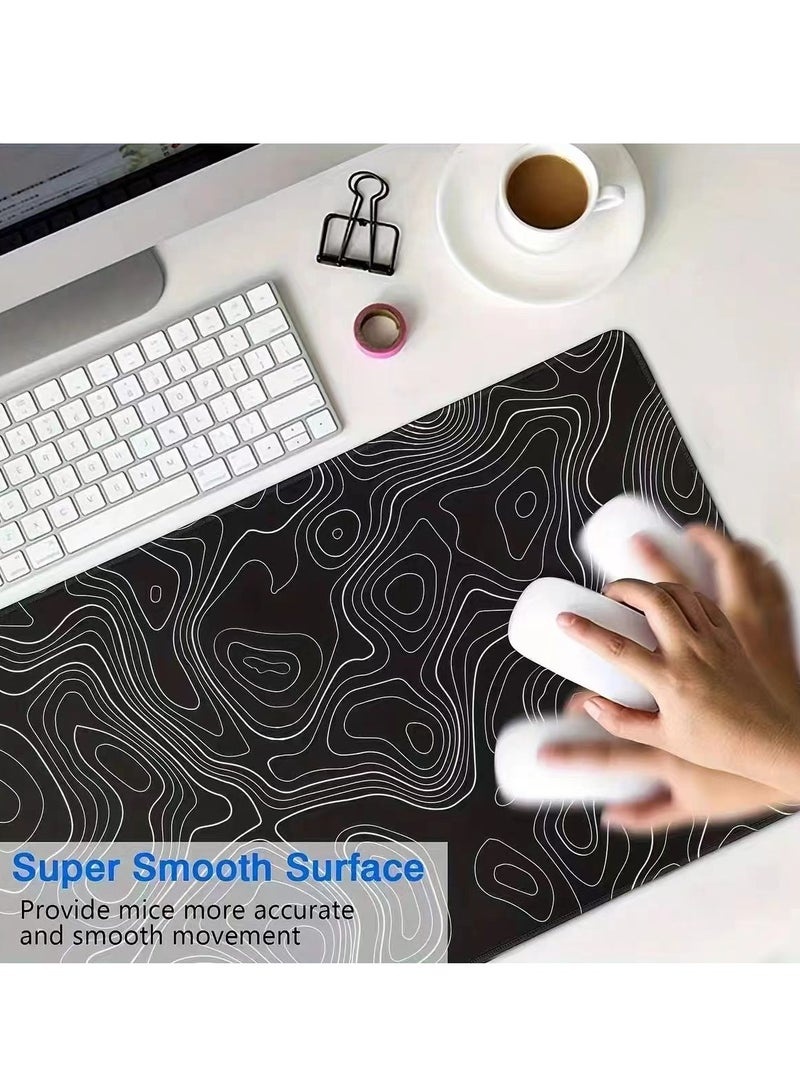 AULA Large Mouse Pad Extended Gaming Non-Slip Rubber Base Keyboard Mouse Pads 800 * 300 * 3mm - Image 3