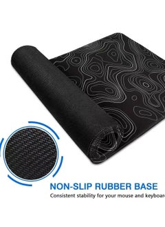 AULA Large Mouse Pad Extended Gaming Non-Slip Rubber Base Keyboard Mouse Pads 800 * 300 * 3mm  - Image 5