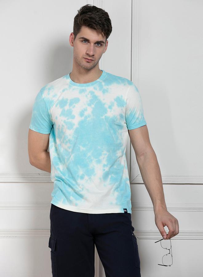 Dennis Lingo Regular Fit Tie and Dye T-Shirt by Styli  - Image 1