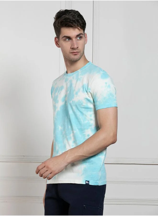 Dennis Lingo Regular Fit Tie and Dye T-Shirt by Styli