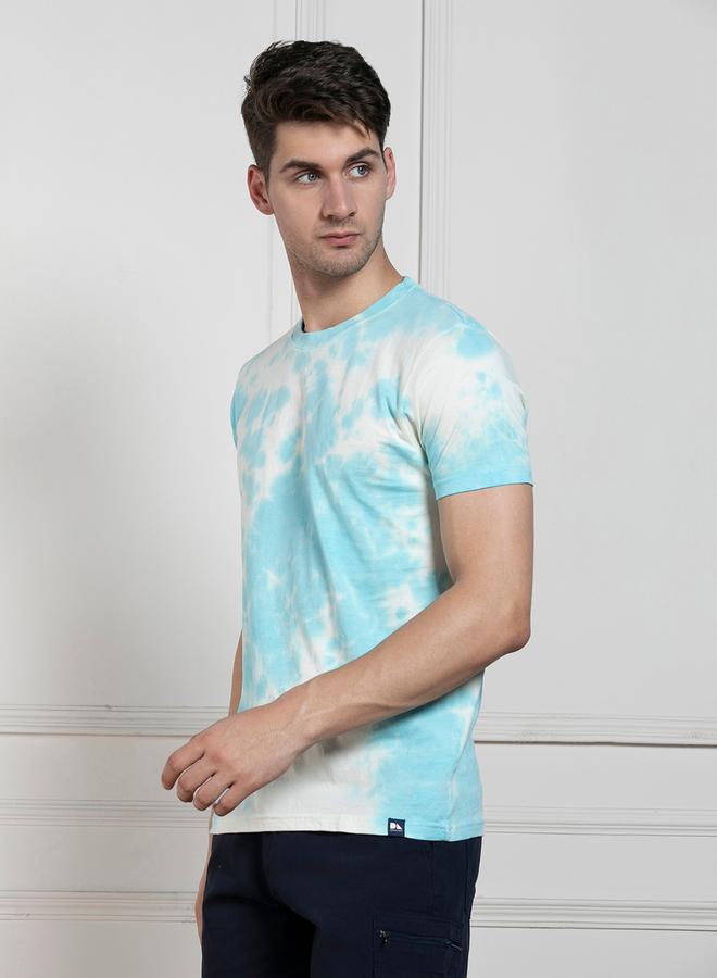 Dennis Lingo Regular Fit Tie and Dye T-Shirt by Styli  - Image 3