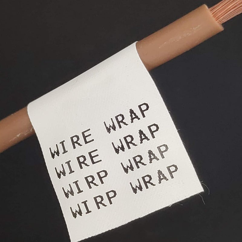 SIKOT Compatible Label Tape Replacememt for M21-750-499-Work with BMP21-PLUS/LAB Black on White 3/4" High Adhesion Nylon Cloth-16' Length-0.75" Width- 2 Pack - Image 5