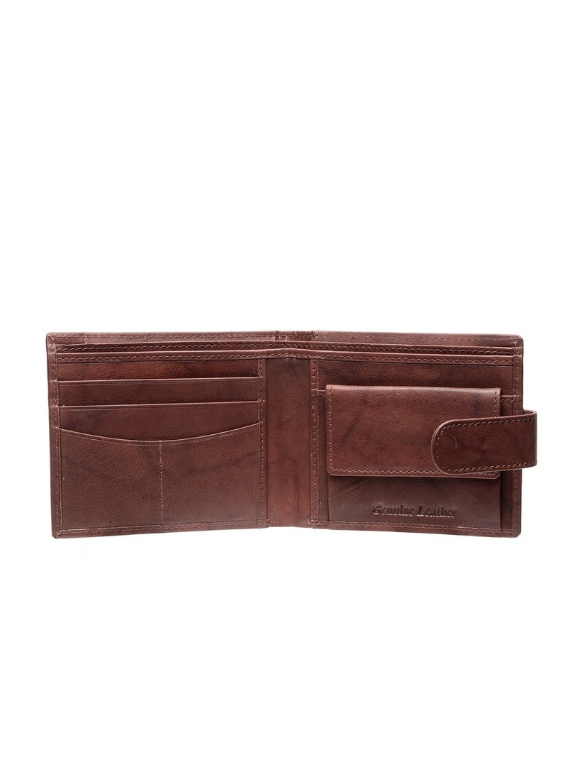TEAKWOOD Genuine Leather RFID Wallet with Card holder and Coin pocket for Men - Image 4