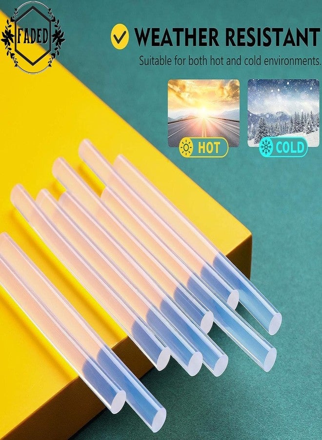 Faded 11mm All-Purpose Transparent Hot Melt Glue Sticks – Refill Sticks for Standard Glue Guns | Strong Adhesive for DIY Crafts, Repairs, Wood, Plastic, Fabric & Home Projects (Pack of 10) - Image 5