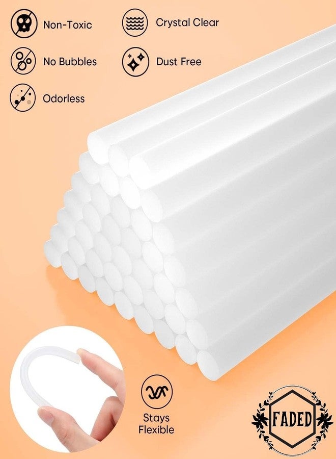 Faded 11mm All-Purpose Transparent Hot Melt Glue Sticks – Refill Sticks for Standard Glue Guns | Strong Adhesive for DIY Crafts, Repairs, Wood, Plastic, Fabric & Home Projects (Pack of 10) - Image 4