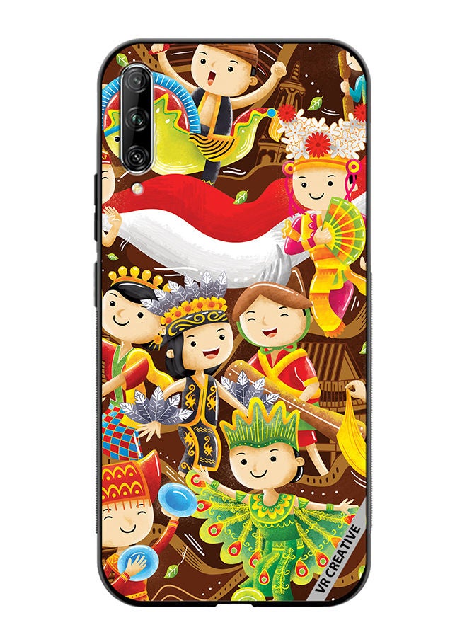 VR CREATIVE Protective Case Cover For Huawei Nova Y9S Indonesian Cartoon Design Multicolour - Image 1