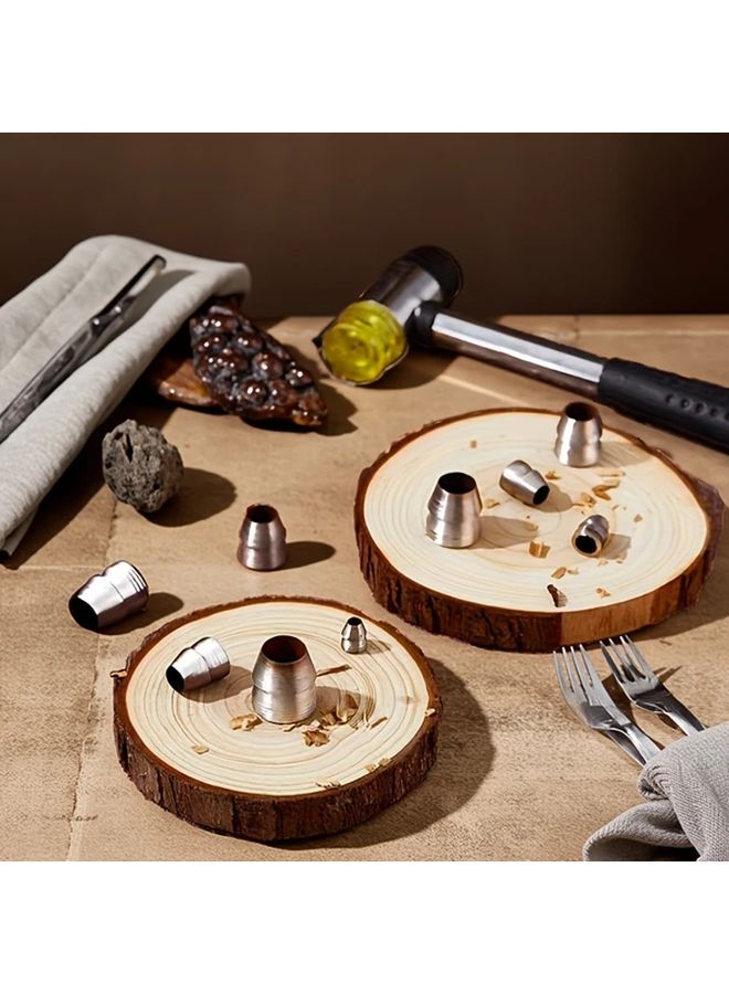 إسفين فولاذي ١٢ مم، مطرقة فأس، مسامير تعزيز لأدوات أثاث ومعدات - Image 2