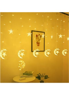 Ramadan Decorations Lights 3.5 M Decorative Starry String Curtain Ramadan Lights Moons and Stars LED Night Light for Ramadan Home Decoration - pzsku/Z174B1C7CC374B4E477EAZ/45/_/1740160419/66903e0b-3f6e-4725-a171-5b86db9d0658