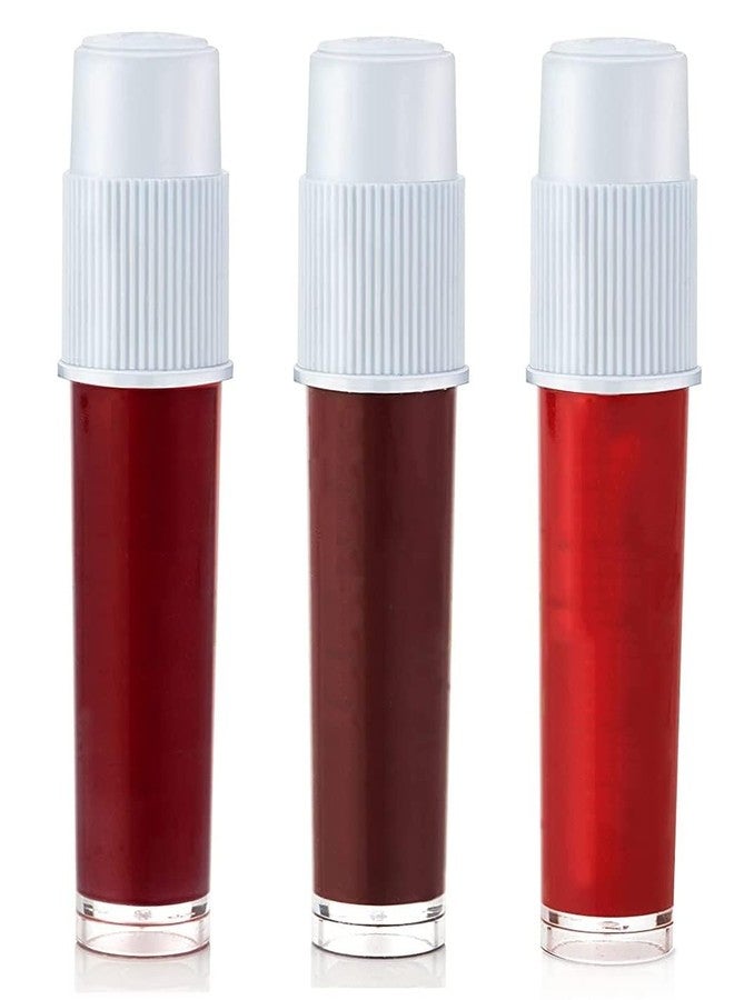 GOTIPRIDE Liquid Kumkum Sindoor for Women Skin-friendly Liquid Bindi Waterproof Chemical Free 5g Red Maroon Brown Color Pack of 3 - Image 1
