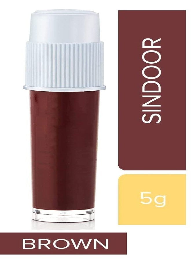 GOTIPRIDE Liquid Kumkum Sindoor for Women Skin-friendly Liquid Bindi Waterproof Chemical Free 5g Red Maroon Brown Color Pack of 3 - Image 4