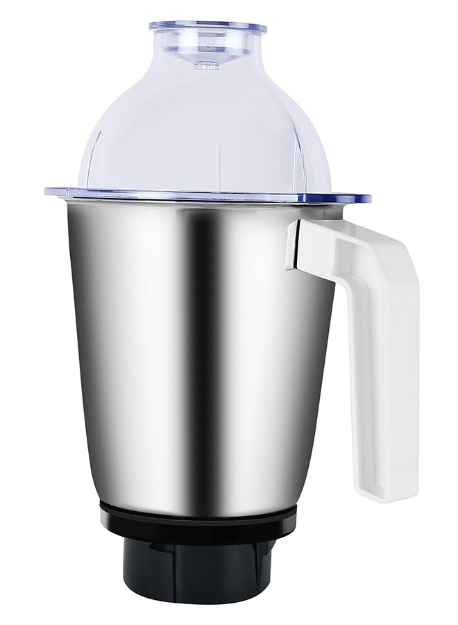 Preethi Chefpro Mixer Grinder 750 Watts | Multifunctional Grinder with Stainless Steel Jars & Blades 750.0 W MG-128/08 White - Image 5