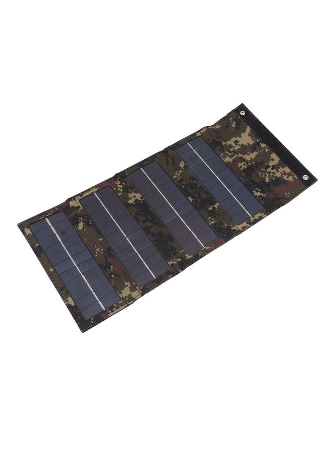 Thoraya 40W 4 Fold Solar Panel Charging Bag Folding Bag Foldable Monocrystalline Solar Panel Charger for Outdoor Camping Hiking Emergency Charging Camouflage  - Image 3