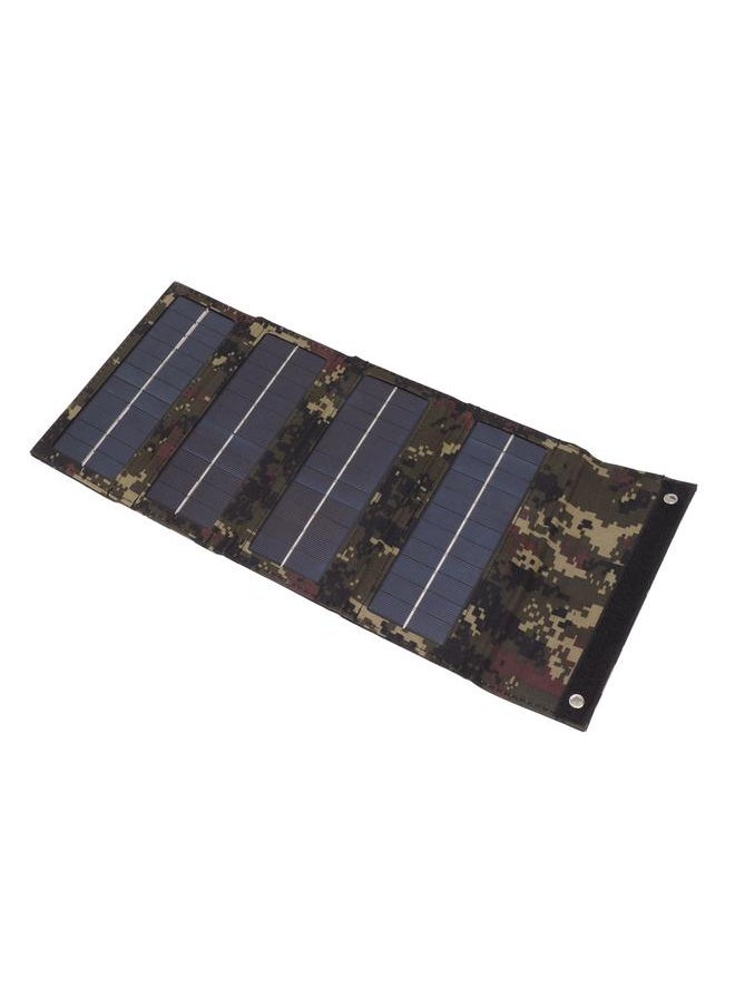 Thoraya 40W 4 Fold Solar Panel Charging Bag Folding Bag Foldable Monocrystalline Solar Panel Charger for Outdoor Camping Hiking Emergency Charging Camouflage  - Image 2
