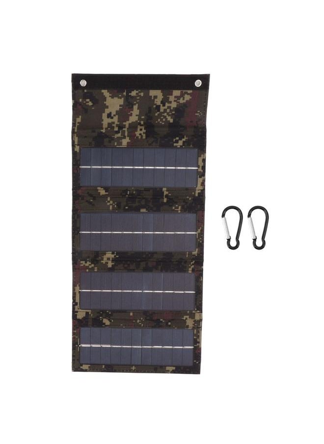 Thoraya 40W 4 Fold Solar Panel Charging Bag Folding Bag Foldable Monocrystalline Solar Panel Charger for Outdoor Camping Hiking Emergency Charging Camouflage  - Image 1