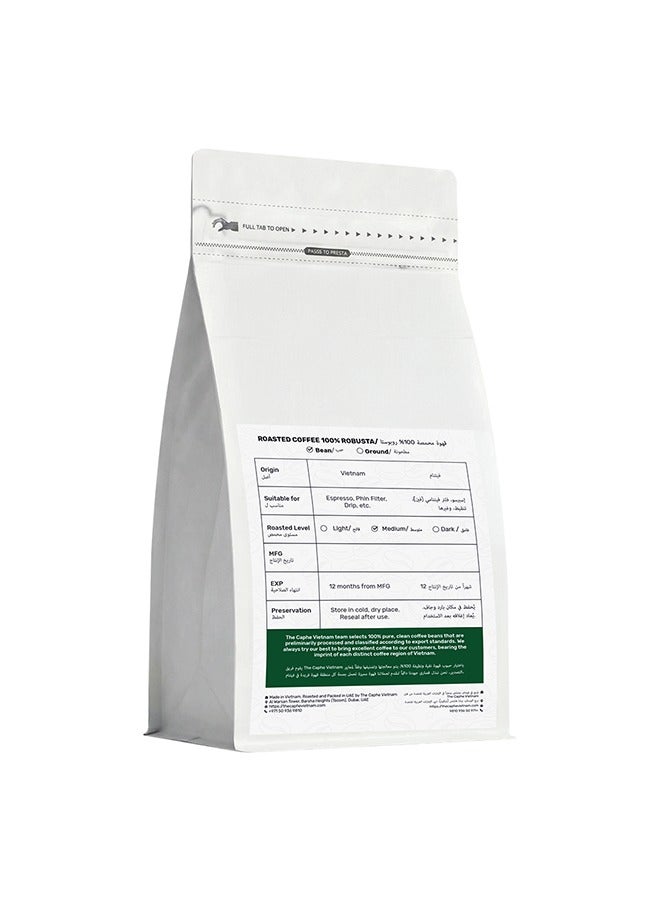 The Caphe Vietnam Robusta Coffee Blend – Medium Roast (Whole Beans) 500g | Balanced & Full-Bodied, Freshly Roasted in Dubai - Image 2