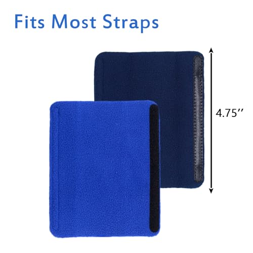 NATAKU 8 Pack Mask Strap Covers,Headgear Strap Cushions,Comfort Mask Cushions Pads, Soft-Fleece Face Mask Cover Fits Most Full CP AP Headgear Strap to Reduce Red Marks and Uncomfortable - Image 2