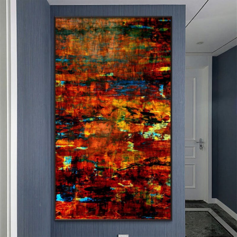 ماركتنا لوحة قماشية بتصميم مودرن مع برواز مجوف مقاس (60×90) قطعة واحدة - Image 1