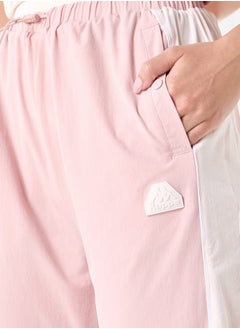 Kappa Kappa Panelled Joggers with Drawstring Closure and Pockets  - Image 4