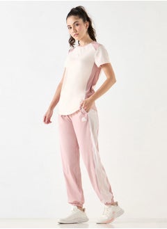 Kappa Kappa Panelled Joggers with Drawstring Closure and Pockets  - Image 2
