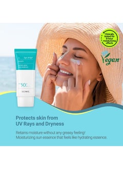 SCINIC Enjoy Super Mild Sun Essence SPF50+ PA++++(50ml)  - Image 3