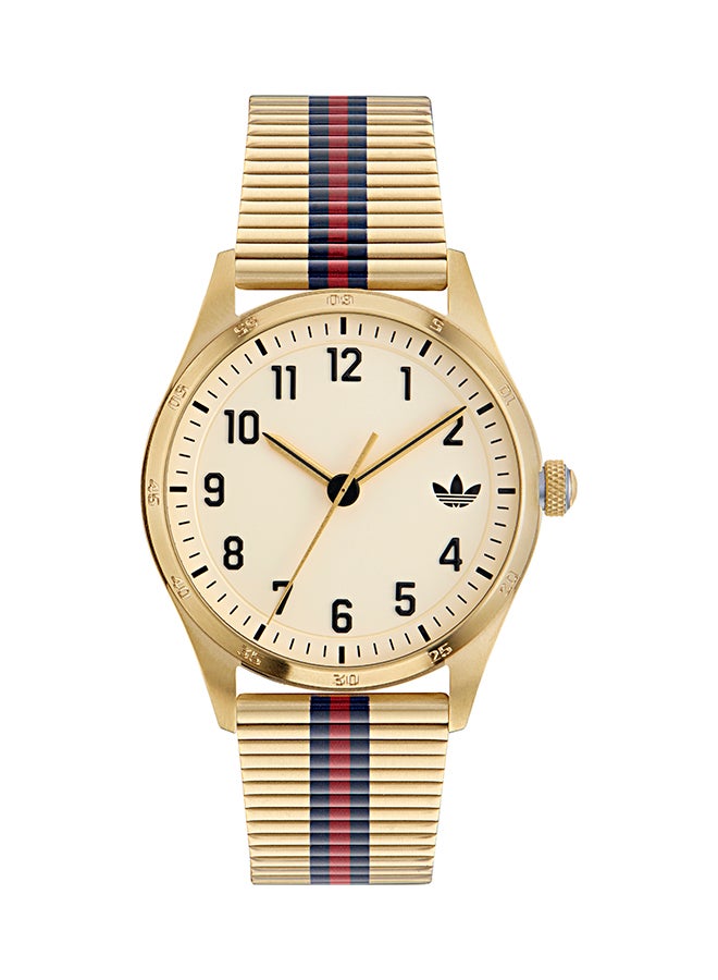 IP Yellow Gold SST Case White Dial IP Yellow Gold SST Bracelet