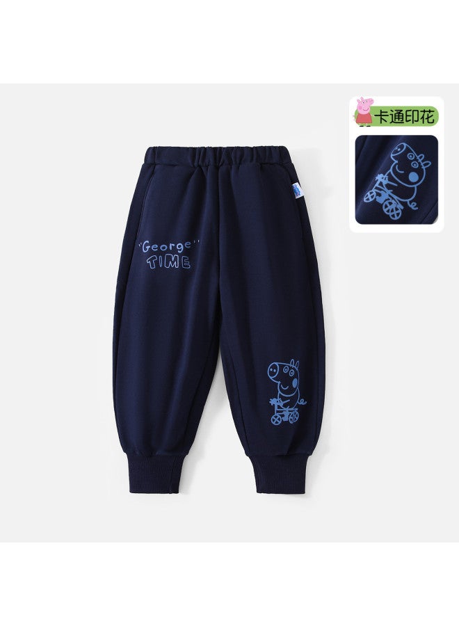 Peppa Pig spring Boys' Breathable Comfortable Sports Jogger Pants Cartoon Casual Baby Pants - Image 2