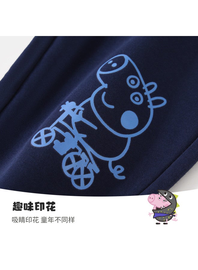 Peppa Pig spring Boys' Breathable Comfortable Sports Jogger Pants Cartoon Casual Baby Pants - Image 5