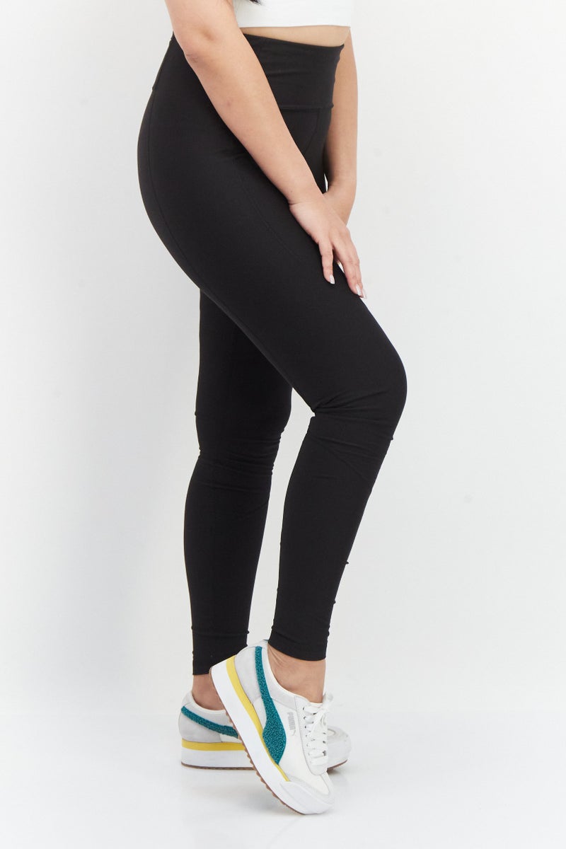 PUMA Women Sportswear Fit Running Leggings, Black - Image 4