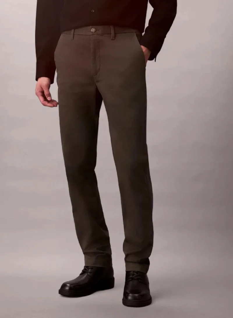 Calvin Klein Slim Cotton Stretch Chinos